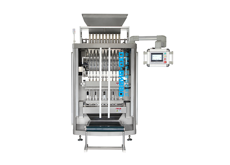 DXD-BK680 Coffee Powder Stick (Back-side) Sealing and Multi-line Packing Machine