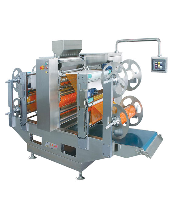 DXDO-K900EM Granule Multi-layer Pouch Four-side Sealing & Multi-line Packing Machine