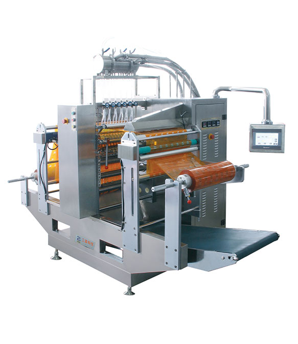 DXDO-Y900EW Liquid Double Film Four-side sealing & Multi-line Packing Machine